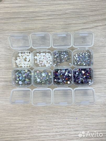 Стразы swarovski жемчуг камифубики для маникюра