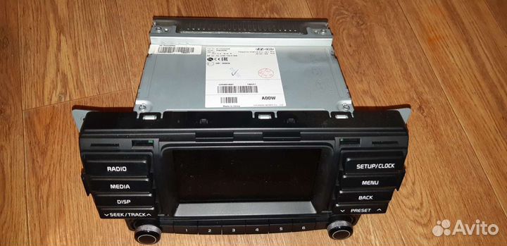 Магнитола Kia Rio 4 Оригинальная