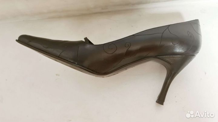 Туфли женские кожа 37,5 размер