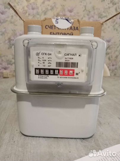 Газовый счетчик g4