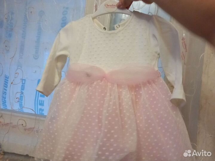 Платье для девочки 86