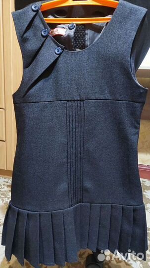 Сарафан, школьное платье рост 134