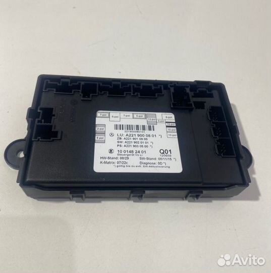 Блок управления дверьми передний левый