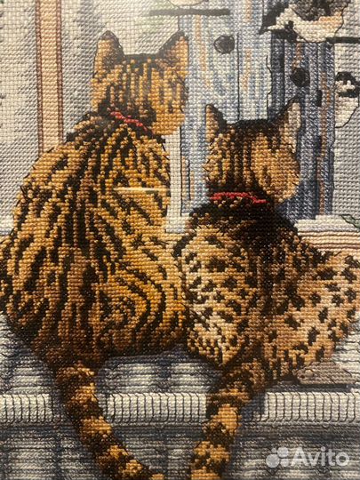 Картина вышитая крестом