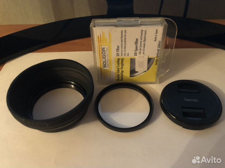 Бленда+UV Filter+крышка