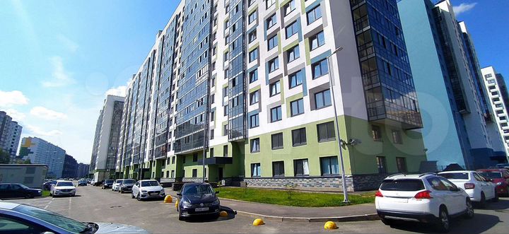 2-к. квартира, 54,8 м², 10/15 эт.