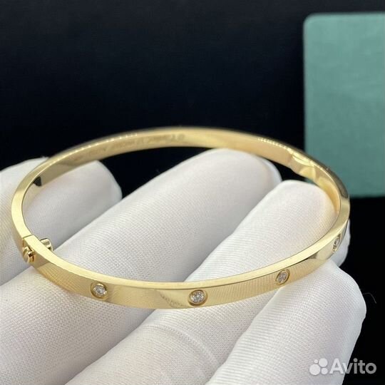 Браслет Cartier Love, 10 брил. 0,3ct