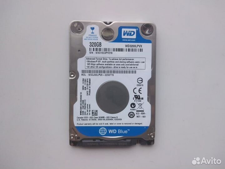 Жесткий диск WD 320Gb