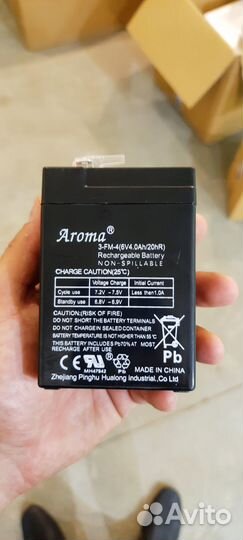 Аккумуляторная батарея 6V 4.0 Ah