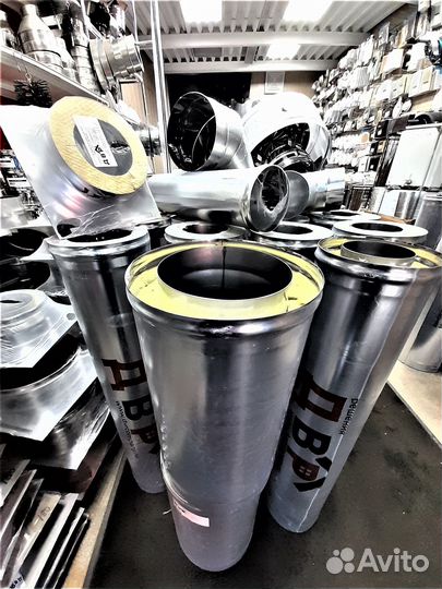 Трубы для дымохода 110,115,120,150