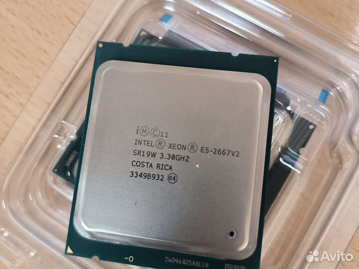 Процессор Xeon E5 2667v2 SR19W 2шт