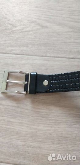 Ремень мужской кожаный новый