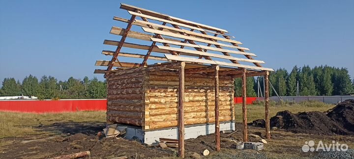 Срубы бань. Сборка. Доставка