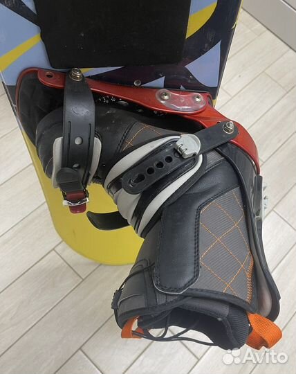 Сноубрд 132см denton с ботнками Wed'ze FR1