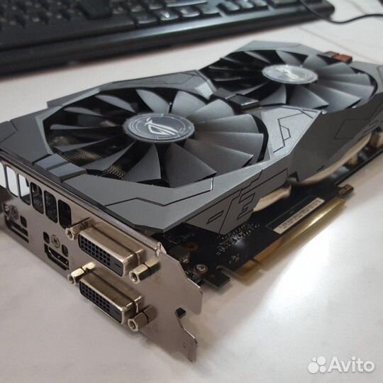Игровая видеокарта gtx 1050 2gb asus strix gaming