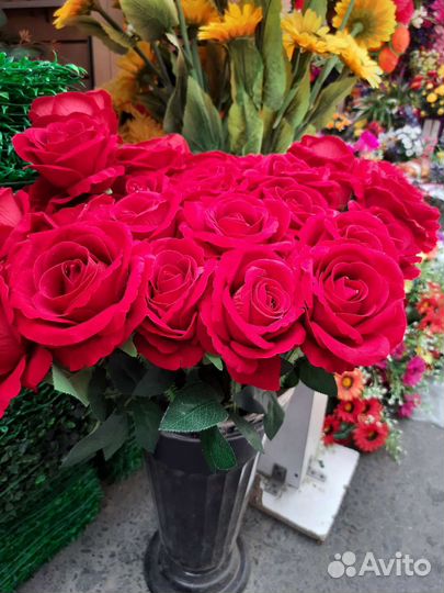 Роза искусственные цветы