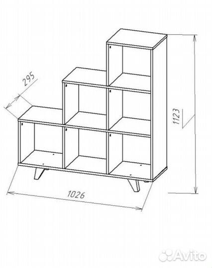 Стеллаж для игрушек