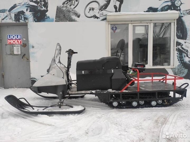 Мотобуксировщик Бурлак-М Егерь Экспедитор 15 л.с