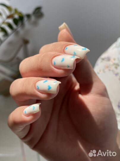 Укрепление ногтей Маникюр Гель лак