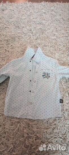 Рубашка на мальчика 92