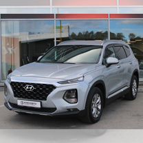 Hyundai Santa Fe 2.2 AT, 2019, 82 000 км, с пробегом, цена 3 120 000 руб.
