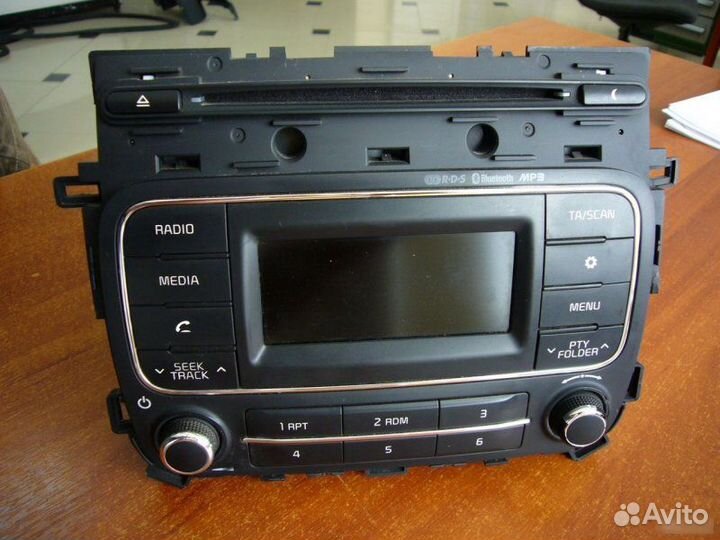 Автомагнитола штатная Kia Cerato 3 седан G4FG 2014