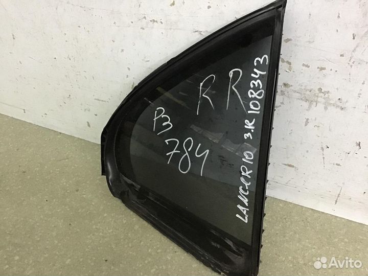 Стекло двери задней правой Mitsubishi Lancer (CX C