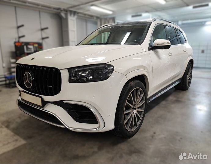 Решетка GT Black на Mercedes GLS X167