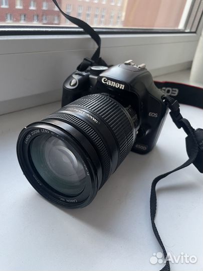 Фотоаппарат canon 450d + объектив 18-200 mm