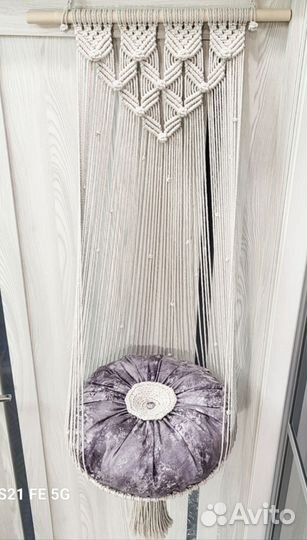 Подвесная лежанка для кошки