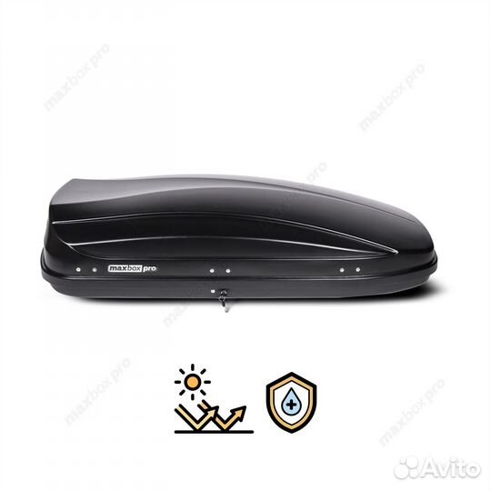 Автобокс на крышу для Chevrolet Captiva новый