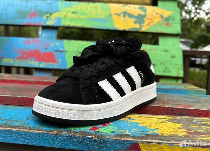Кроссовки Adidas Campus 00s Black Люкс