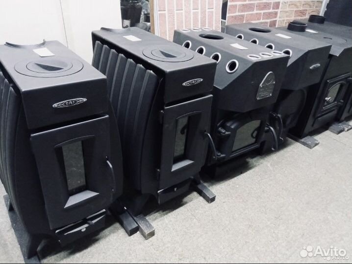 Печь отопительная тмф Огонь-Батарея 5Б антрацит