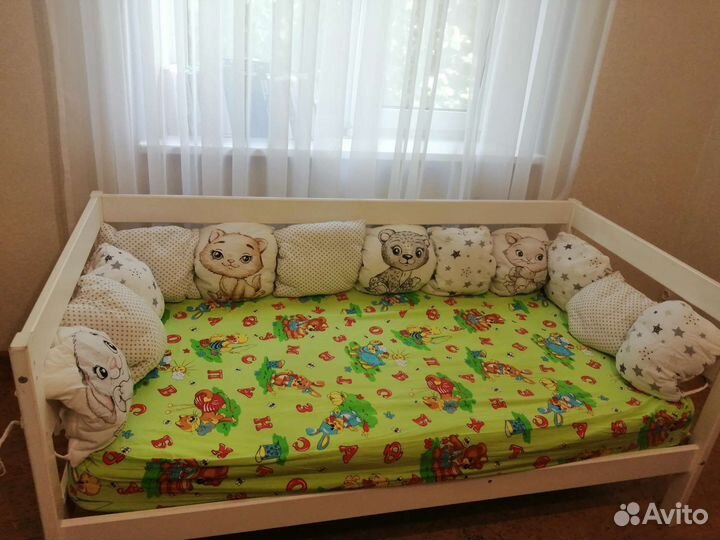 Подушечки в кроватку