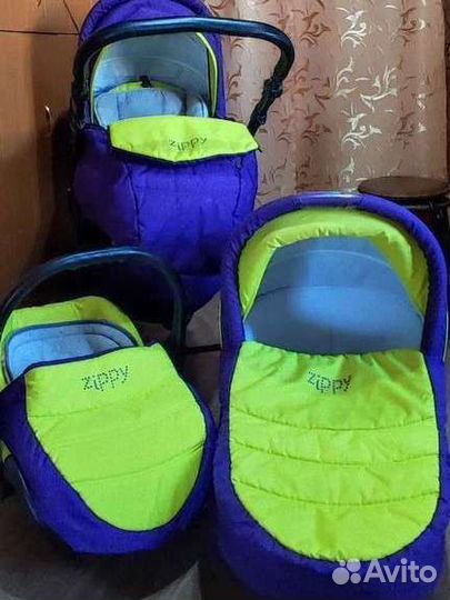 Коляска zippy 3 в 1