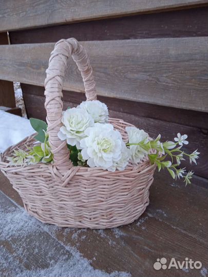 Корзина плетеная. Своими руками