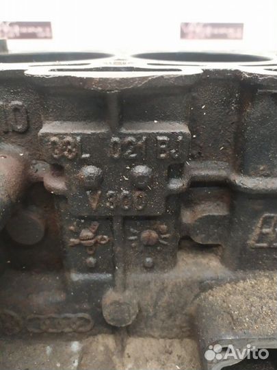 Блок двигателя VW VAG 1.6 TDI CAY polo (HB)