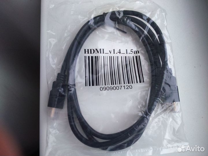 Кабель hdmi-hdmi 1.5 метра