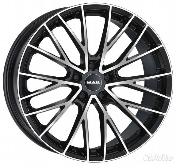 R22 5x112 10,0J ET26 D66,45 MAK Speciale Black Mir