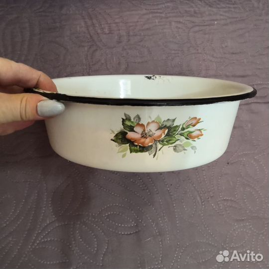 Миска эмалированная