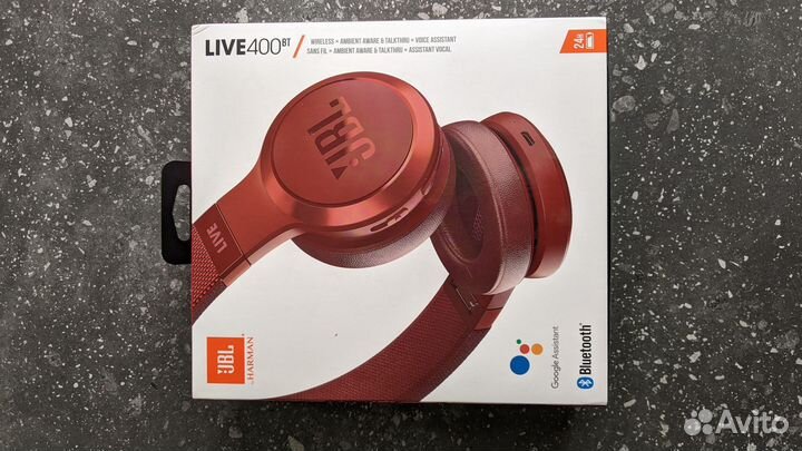 Беспроводные наушники jbl live400bt