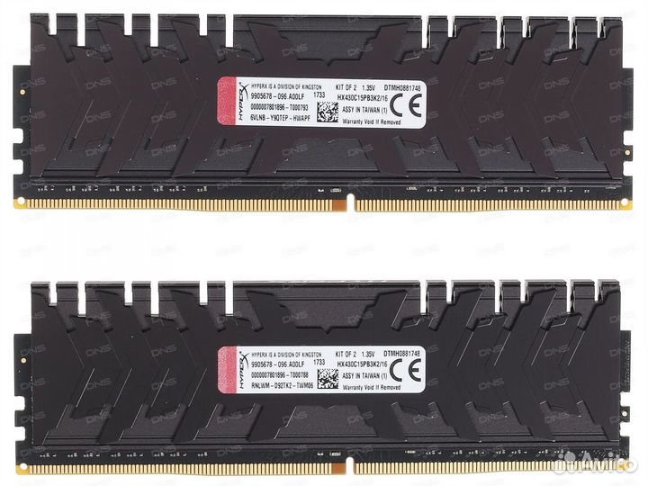 Оперативная память Kingston HyperX Predator 16 гб