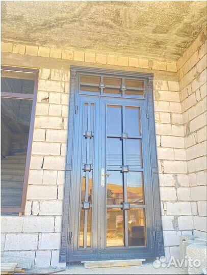 Ворота художественная ковка