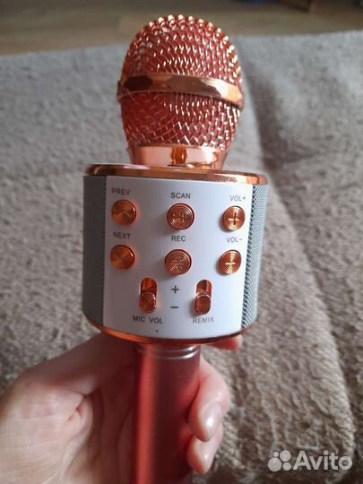 Караоке микрофон+колонка