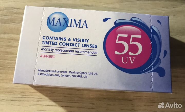 Продам контактные линзы