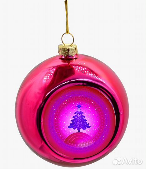 Новогодние шары с фотографией