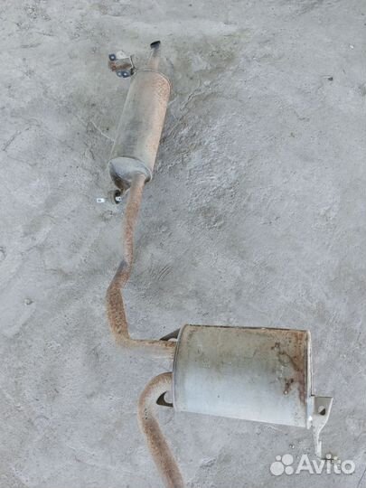 Глушитель в сборе Volkswagen passat B5 1.6 ANA