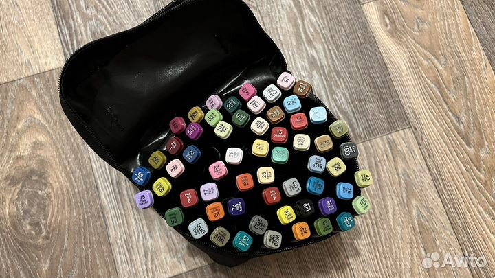 Фломастеры (маркеры) для скетчинга 60 штук