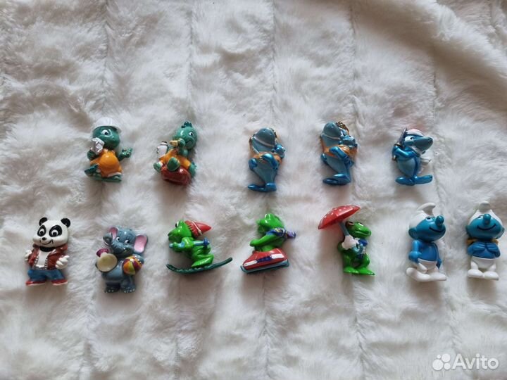 Игрушки из киндера 90х