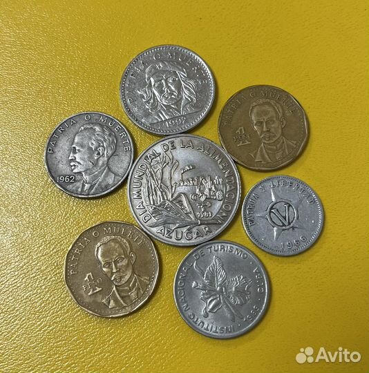 Монеты Кубы